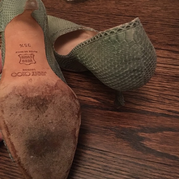 Jimmy Choo Python Pumps - Picture 5 of 5